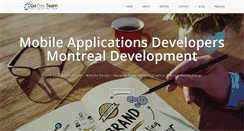 Desktop Screenshot of godevteam.com