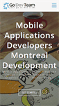 Mobile Screenshot of godevteam.com